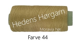 Moravia Hør 40/2 farve 44 Okker gul